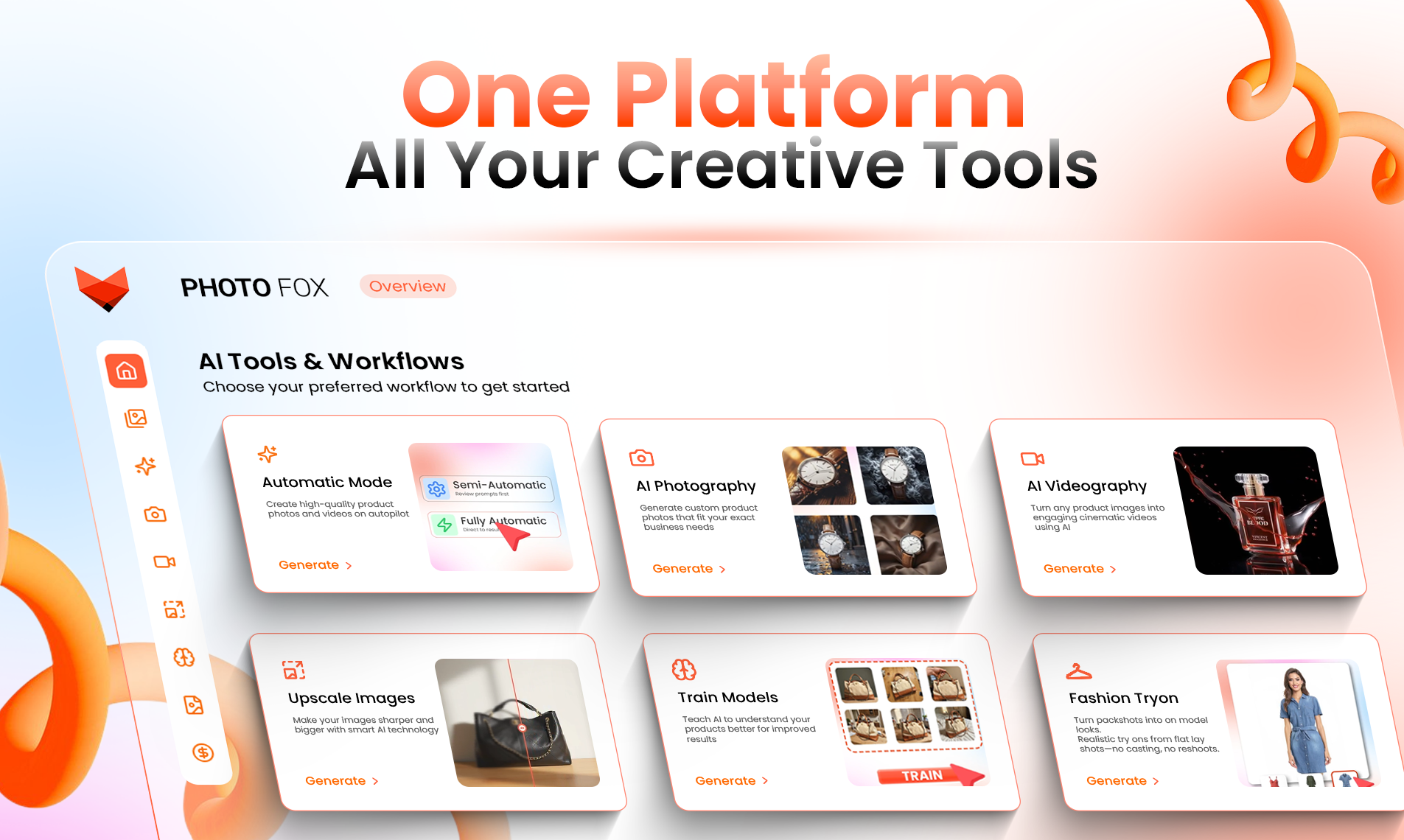 Media Photofox AI - Hidupkan foto produk menjadi 100 aset jenama dalam beberapa minit 3