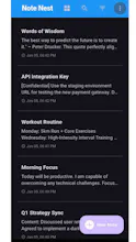 Note Nest: Simplify your digital brain gallery image