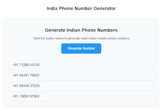 Phone Number Generator,China,India,US gallery image