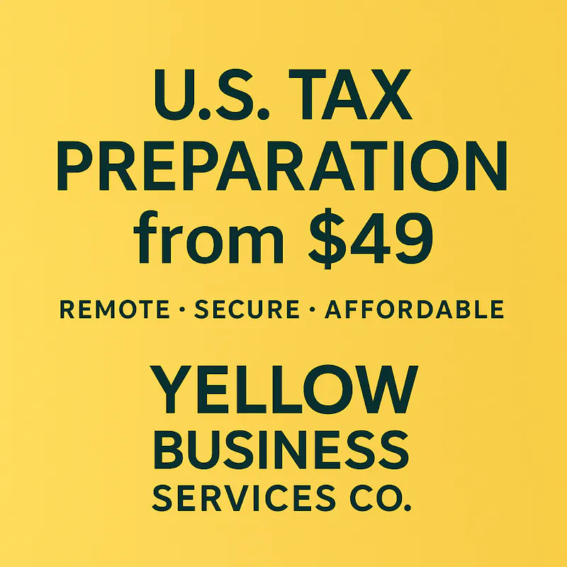 Yellow Tax Preparation Services screenshot 2