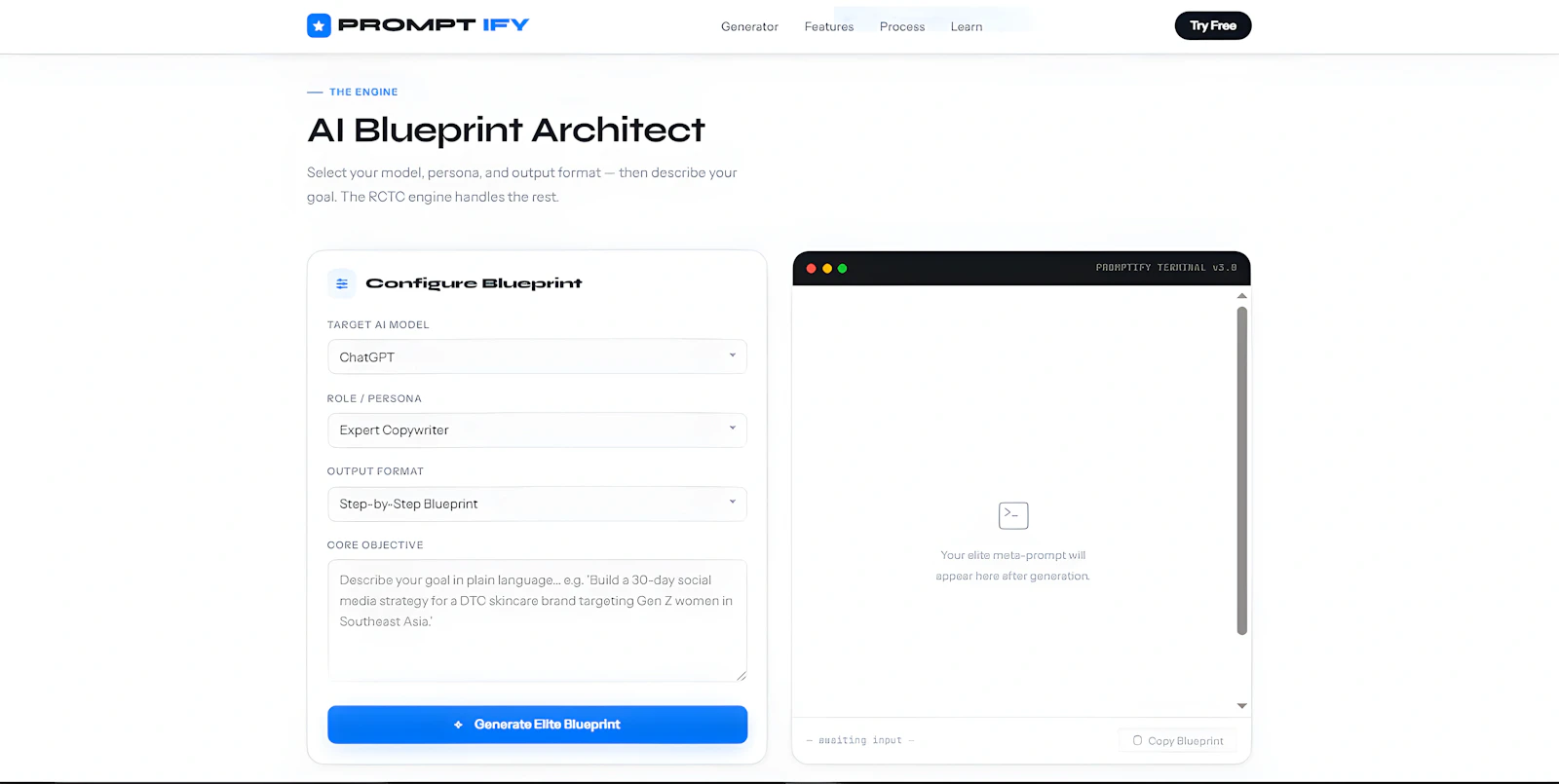 PROMPTIFY screenshot 2