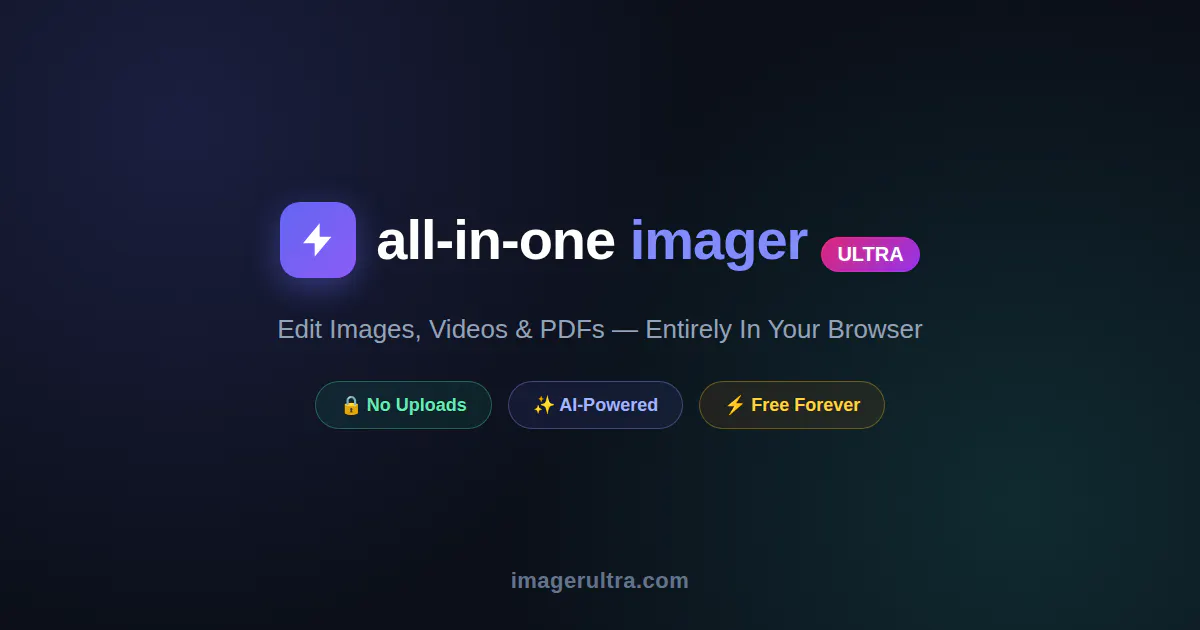 All-In-One Imager Ultra