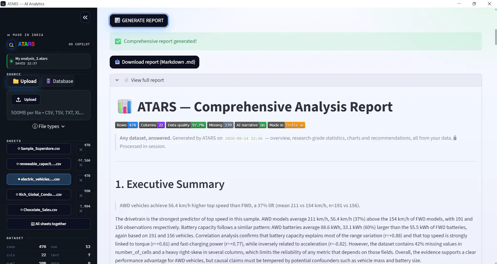 ATARS screenshot 2