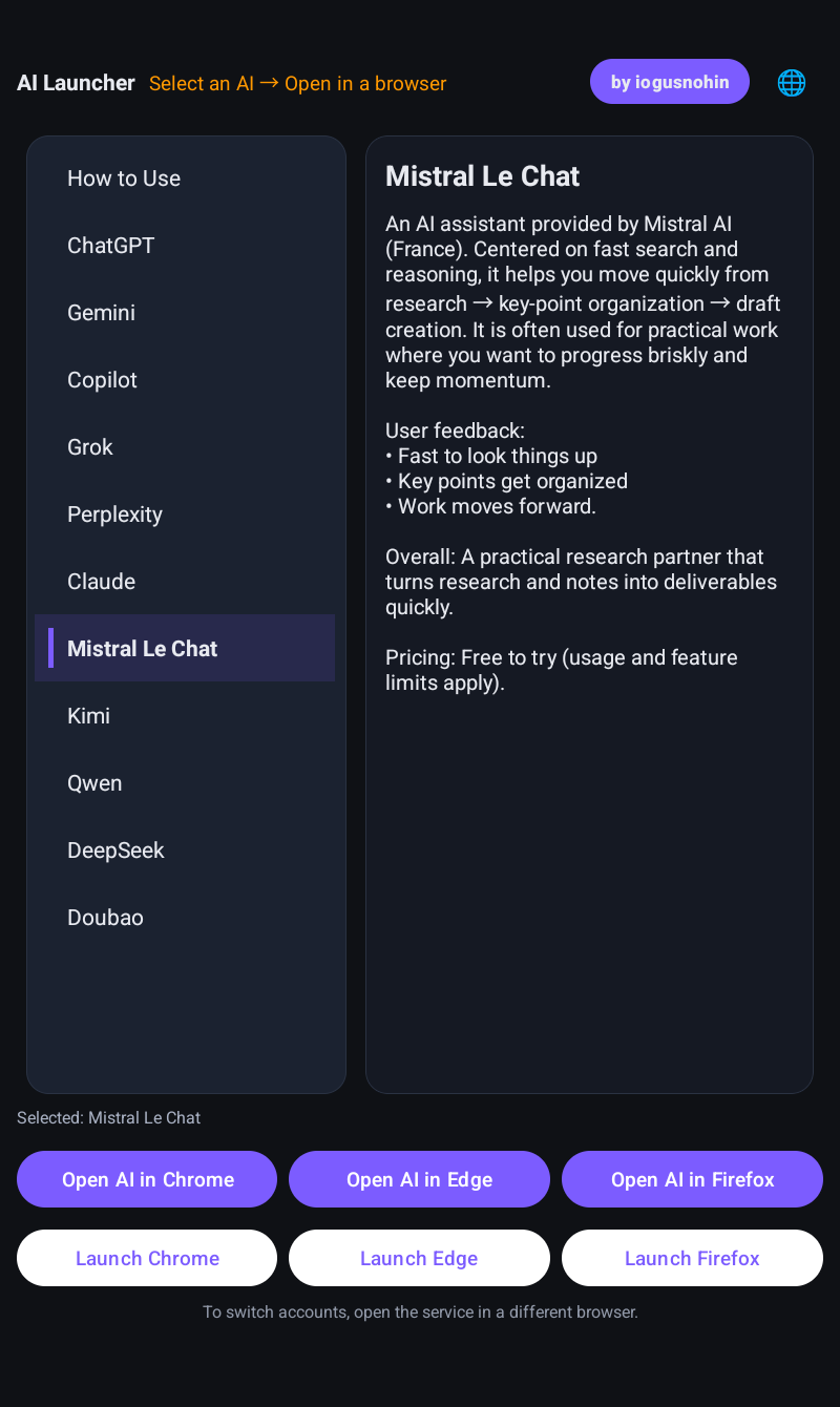 AI Launcher gallery image