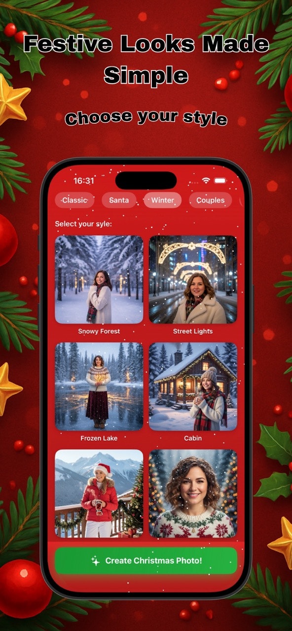 AI Xmas Photo Generator PRO  gallery image