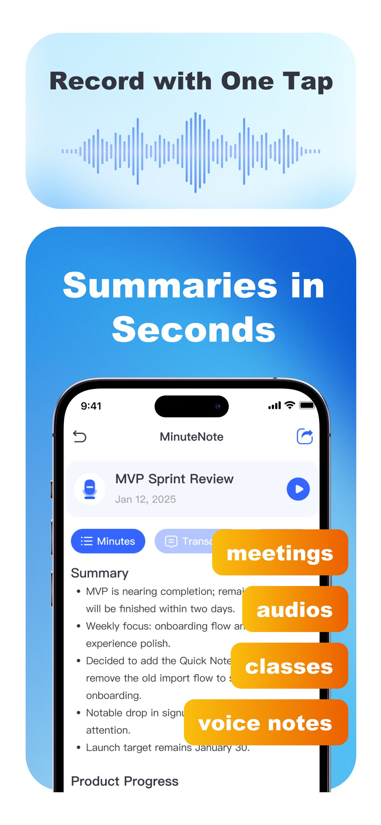 AI Minute Note gallery image