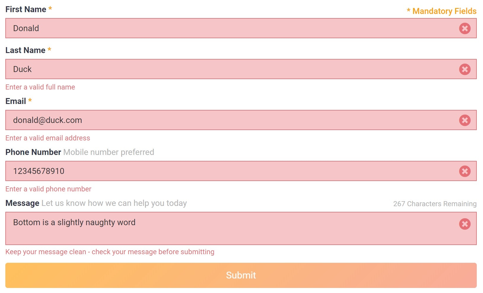 SMART DATA CAPTURE FORM