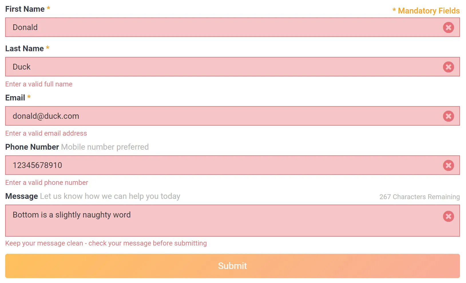 SMART DATA CAPTURE FORM