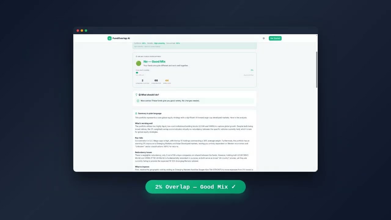 FundOverlap AI gallery image