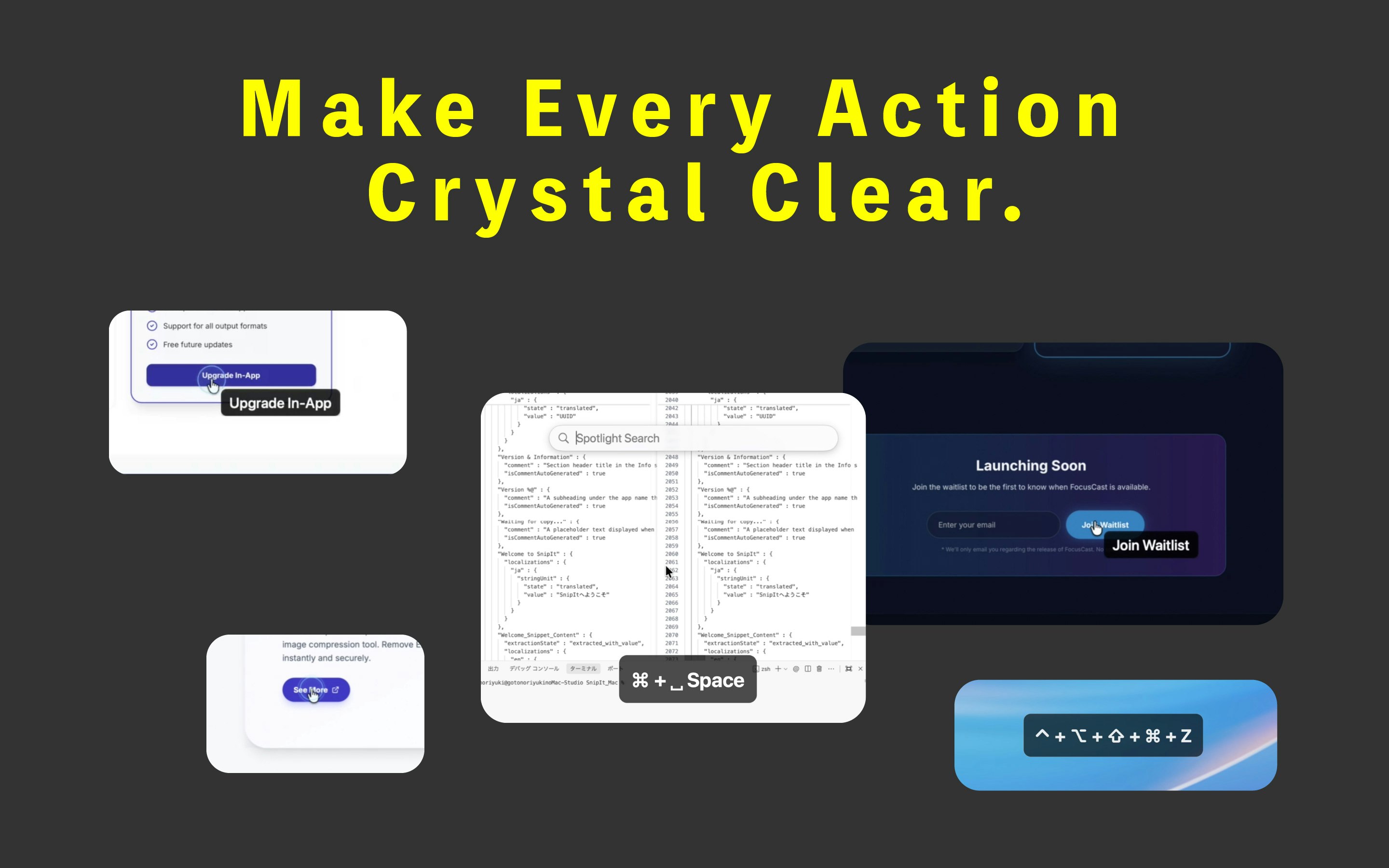 FocusCast - Auto-Zoom Screen Recording gallery image