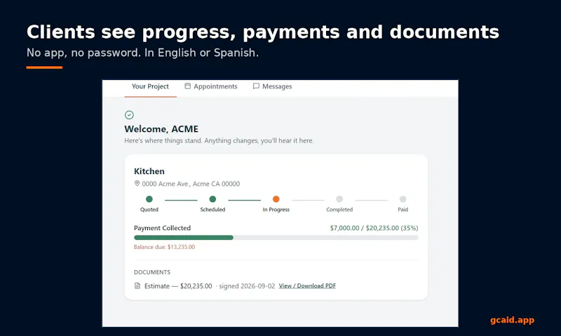 GCAid screenshot 2
