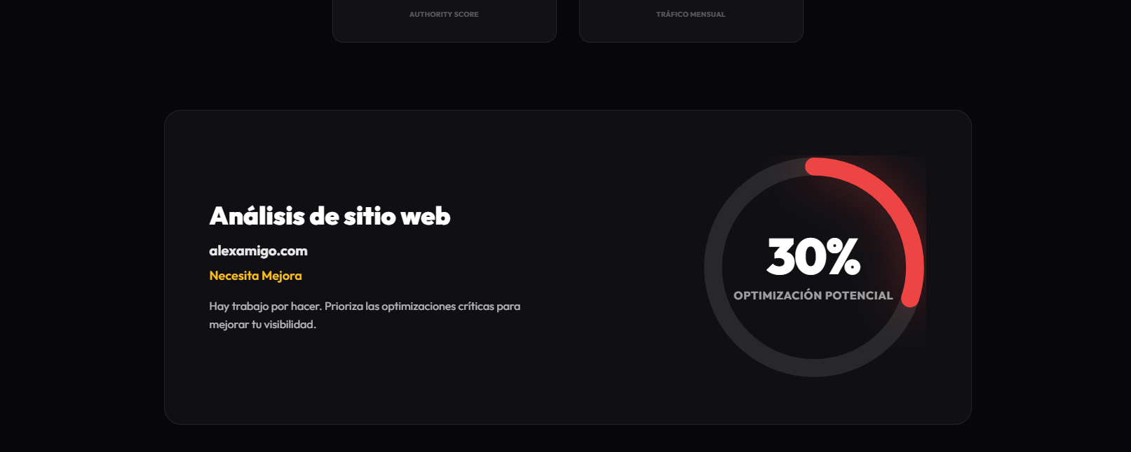 BEE Audit SEO - Screenshot 2 showing product features and functionality