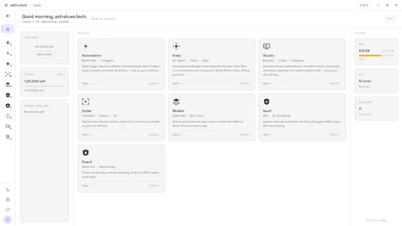 adris.tech screenshot 1