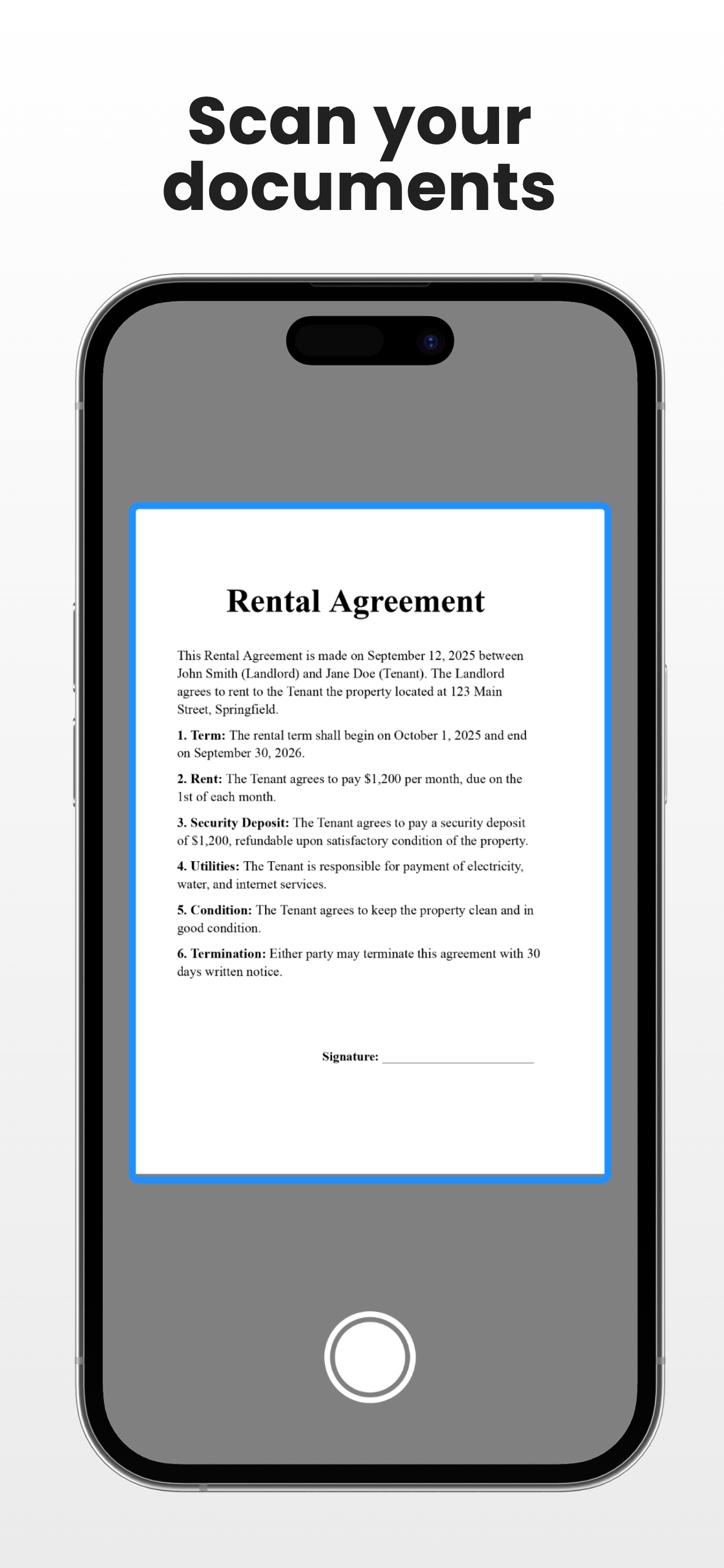 Sign & Fill PDF - La migliore app per la firma, la modifica dei documenti PDF media 3