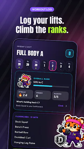Kyulift: Gym Workout Tracker gallery image