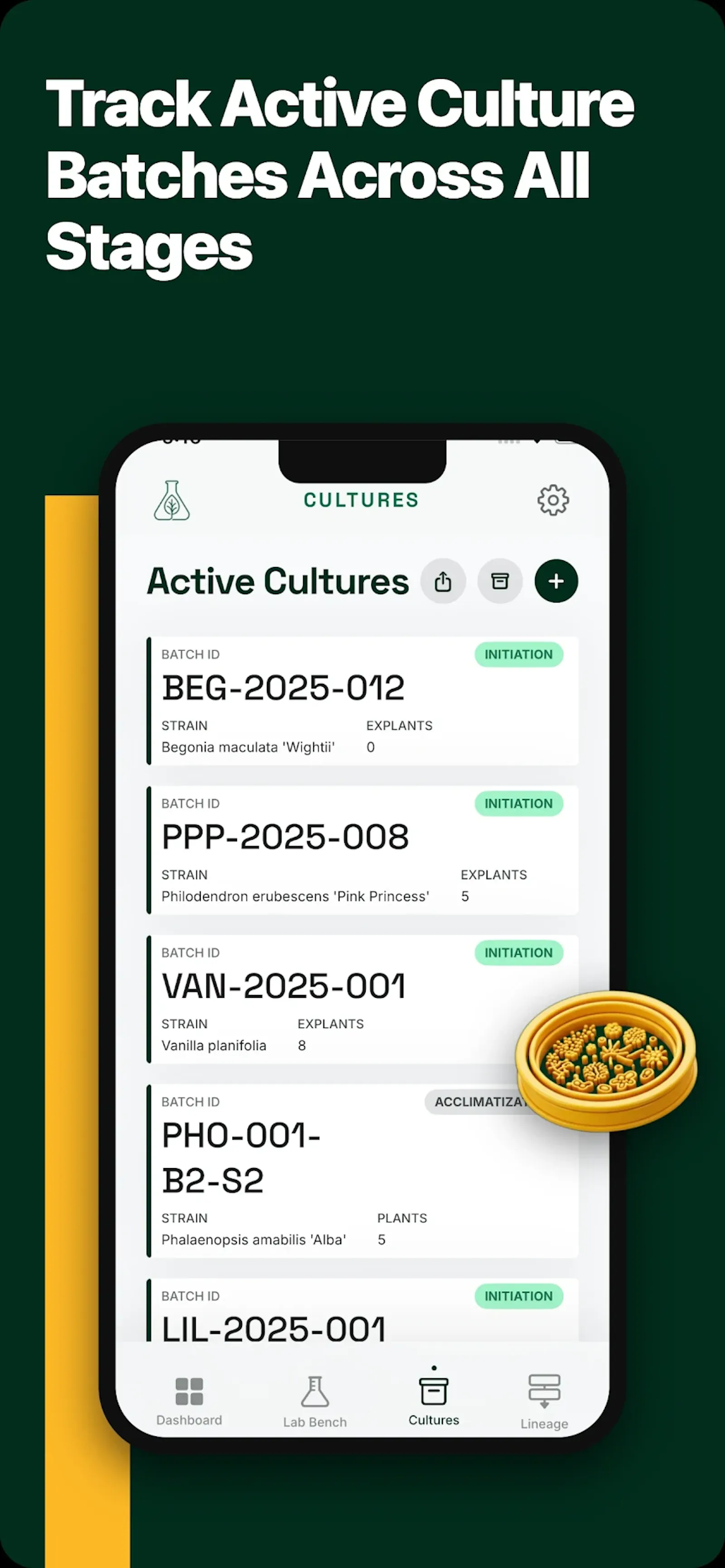 ExplantFlow: Tissue Culture screenshot 5