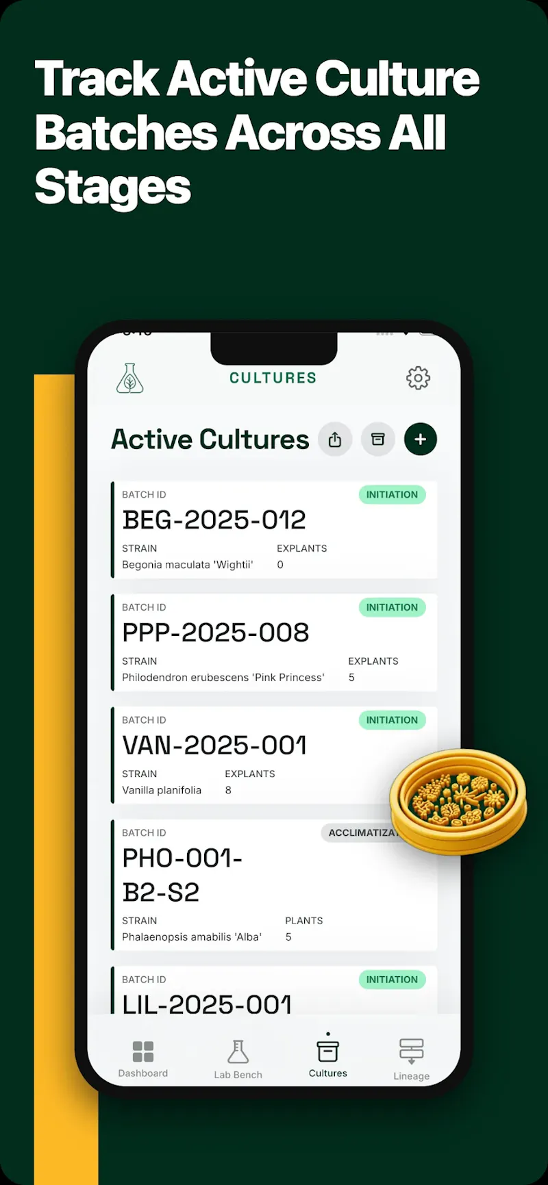 ExplantFlow: Tissue Culture screenshot 5