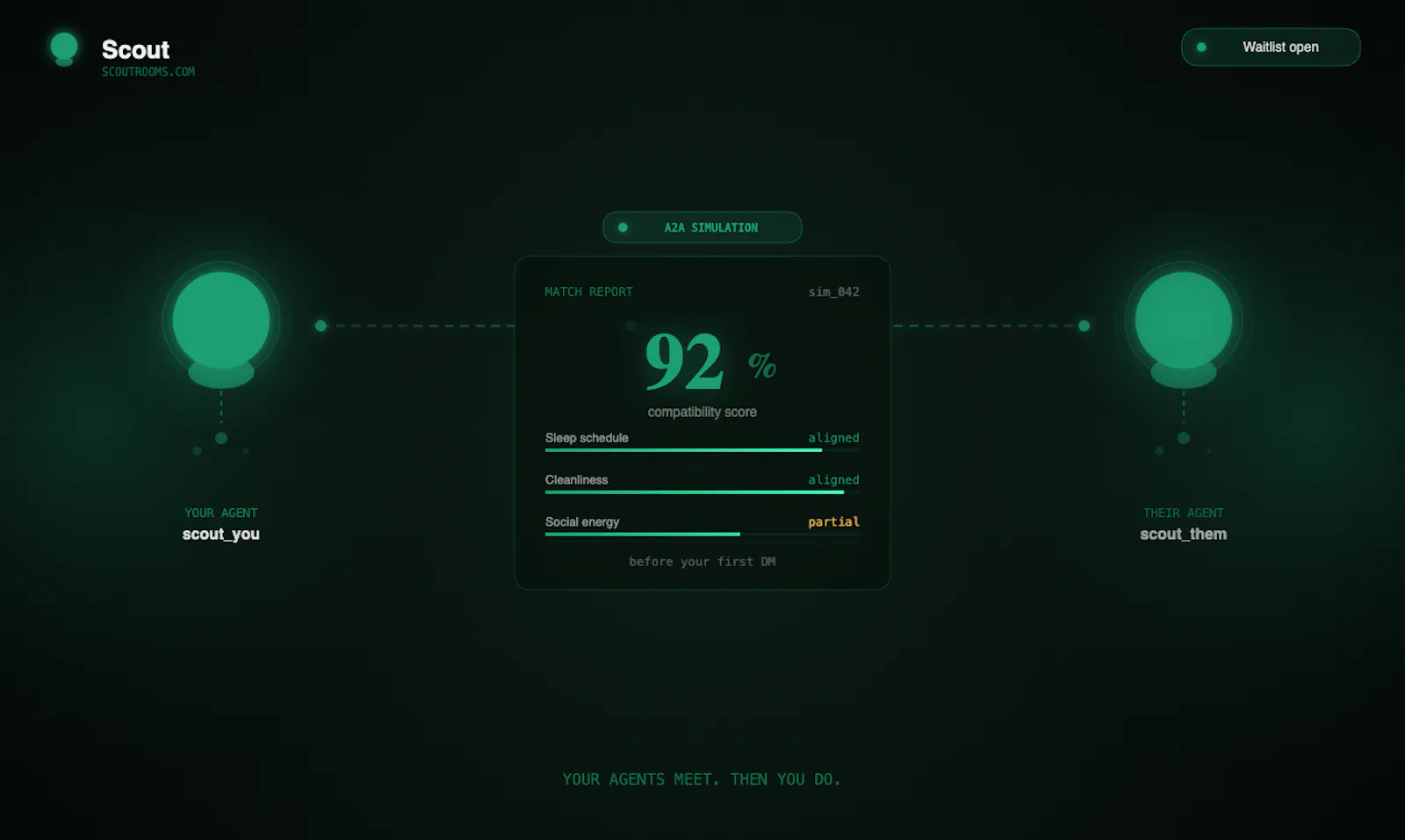 Scout - let your agent scout for rooms. screenshot 2
