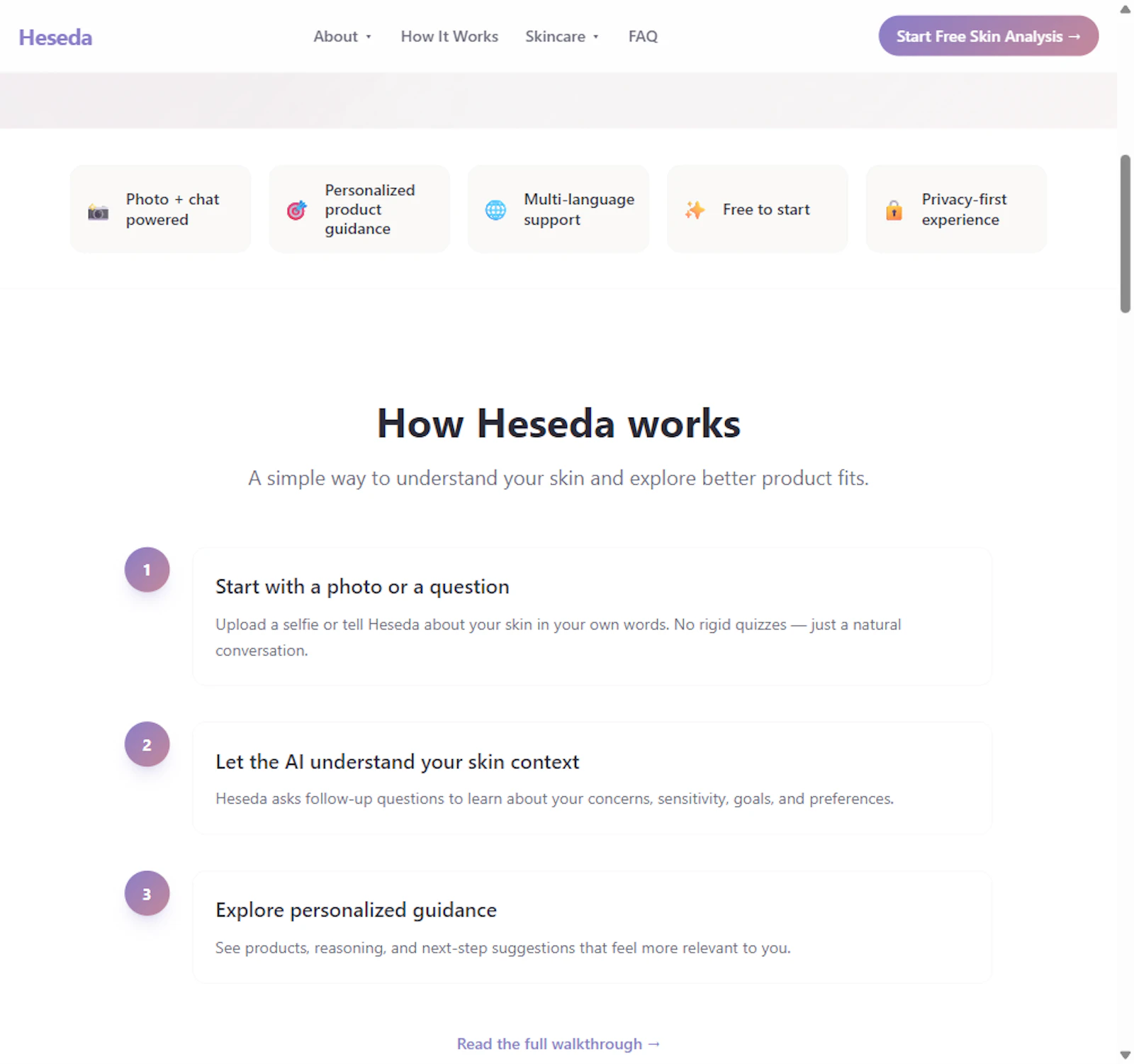 Heseda AI screenshot 1