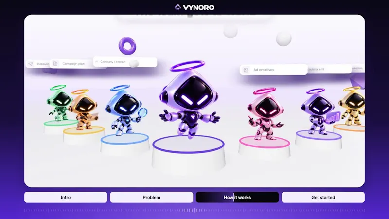 VYNORO screenshot 1 (video preview)