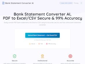 Bank Statement Converter AI gallery image