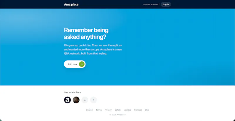 Ama.place screenshot 1