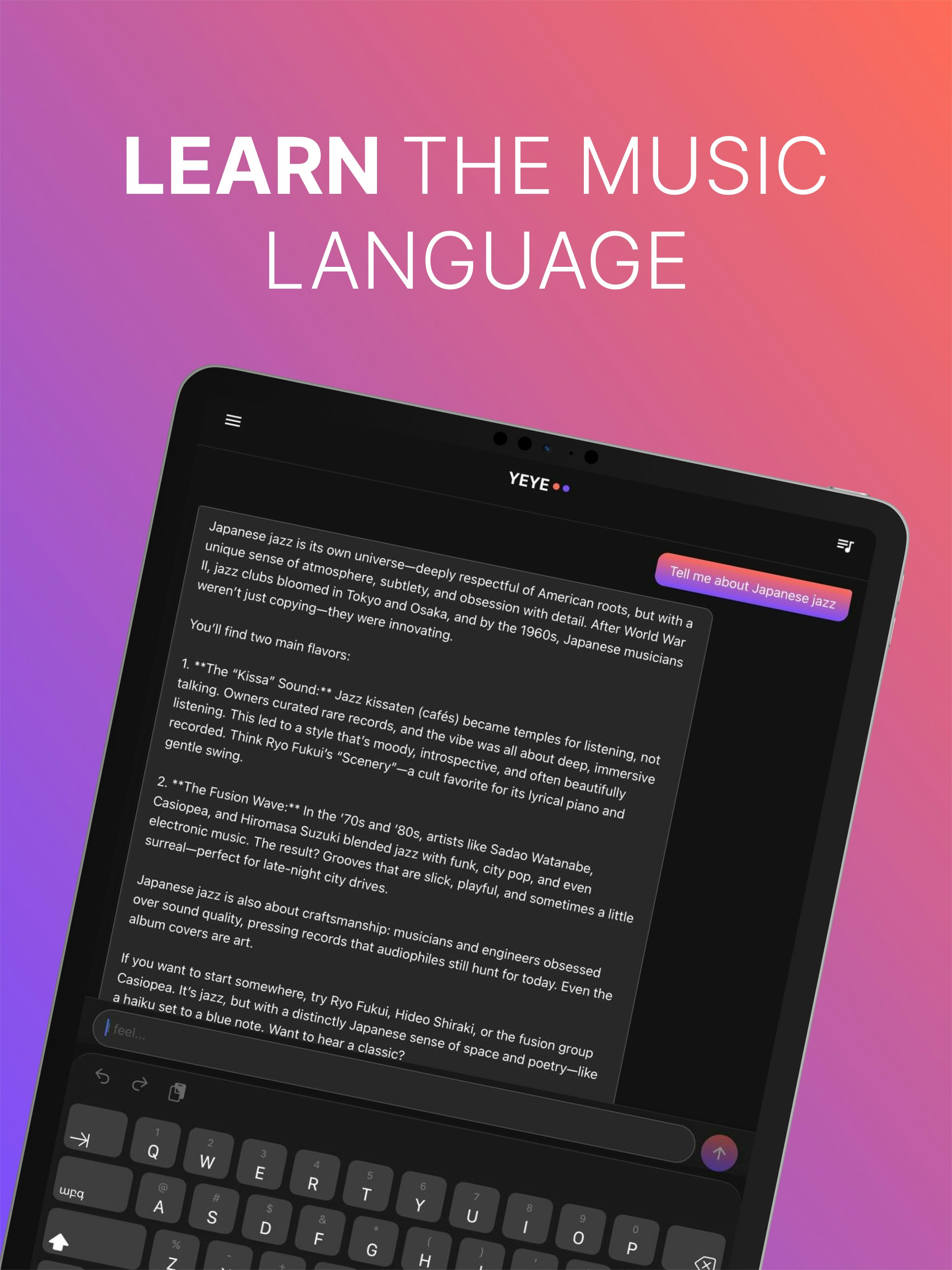 YEYE — Music Discovery gallery image