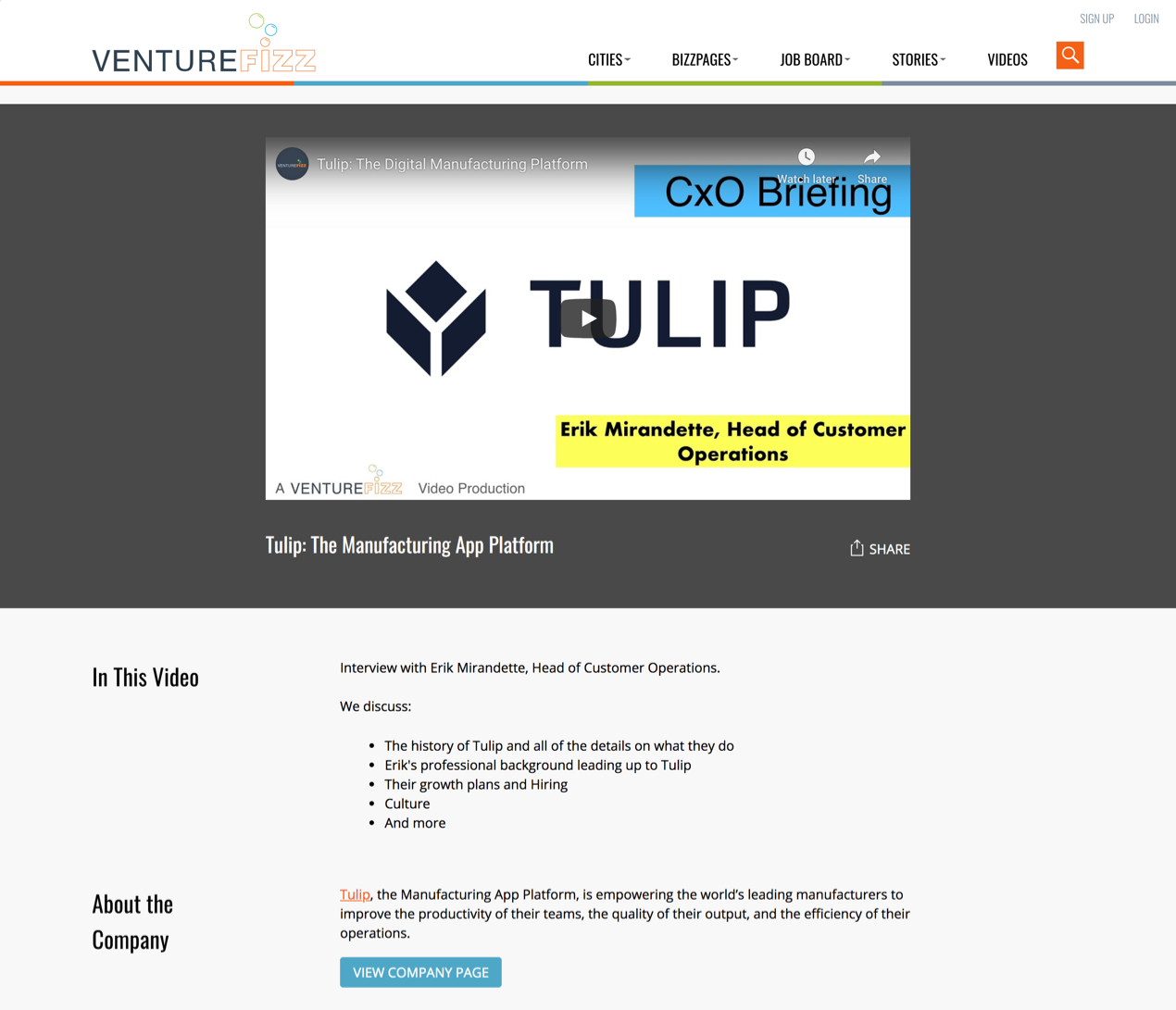 VentureFizz Videos gallery image