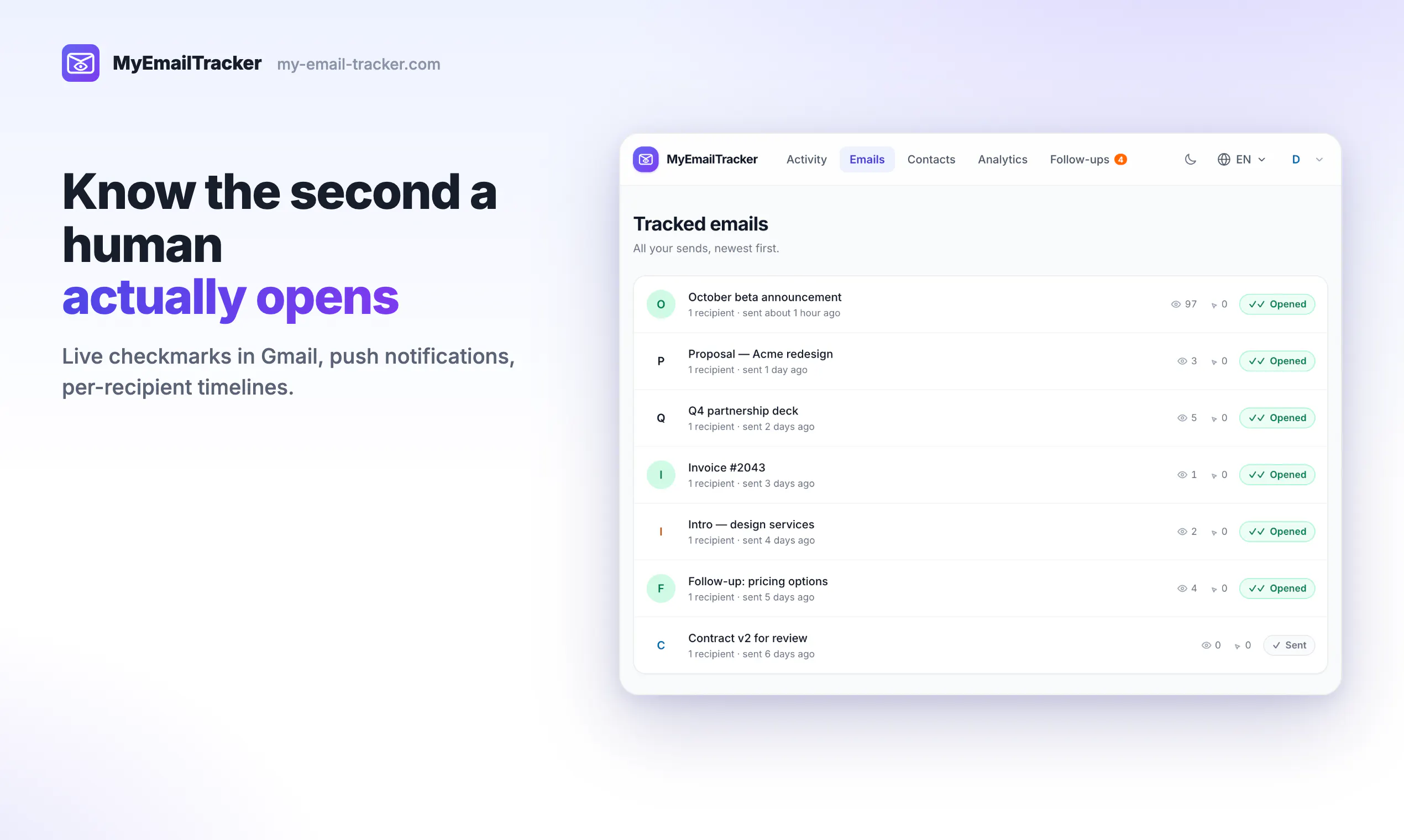 My Email Tracker (GDPR-ready) gallery image