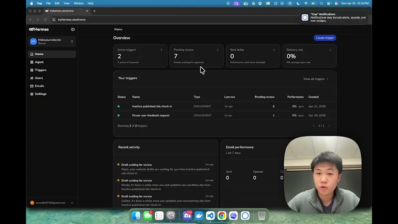 Hermes screenshot 1 (video preview)