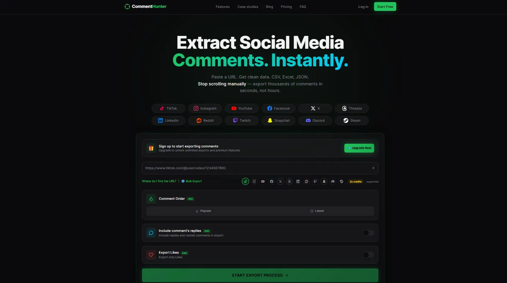 Banner del producto CommentHunter - Social Media Comments