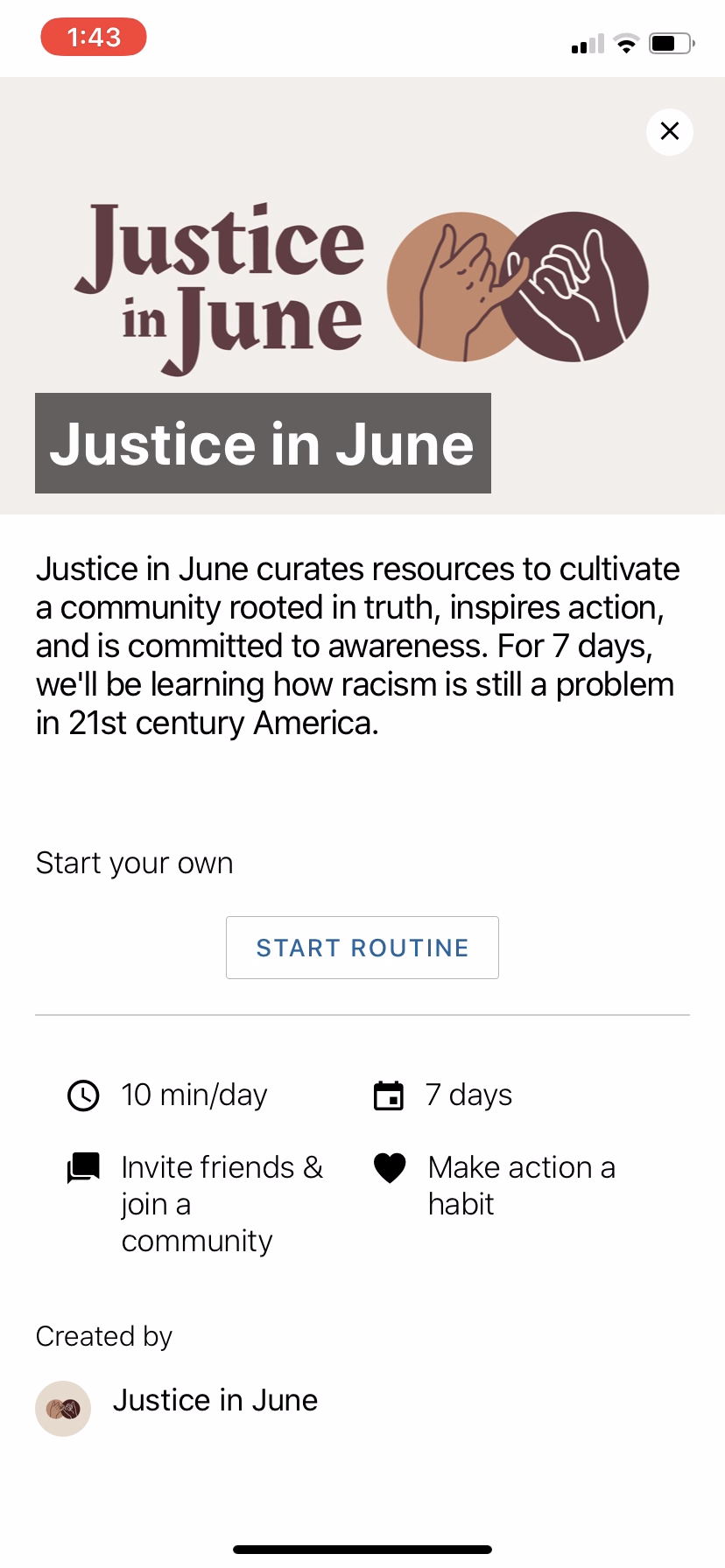 Justice in July gallery image