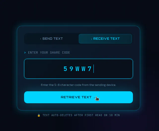 TextShareNow screenshot