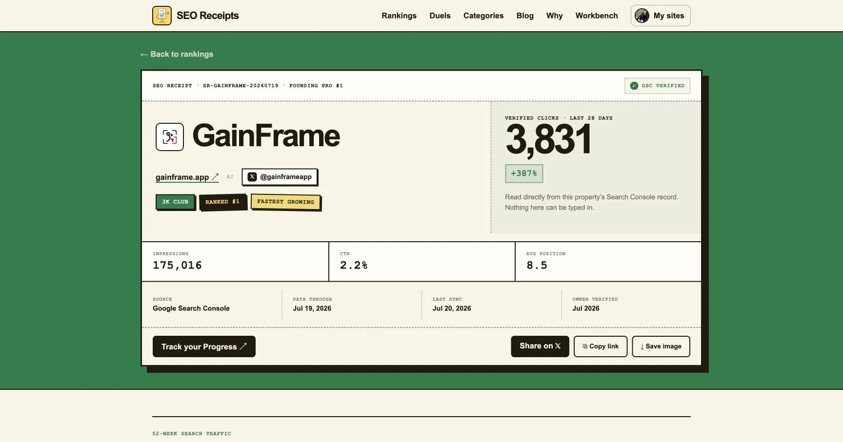 SEO Receipts screenshot 3