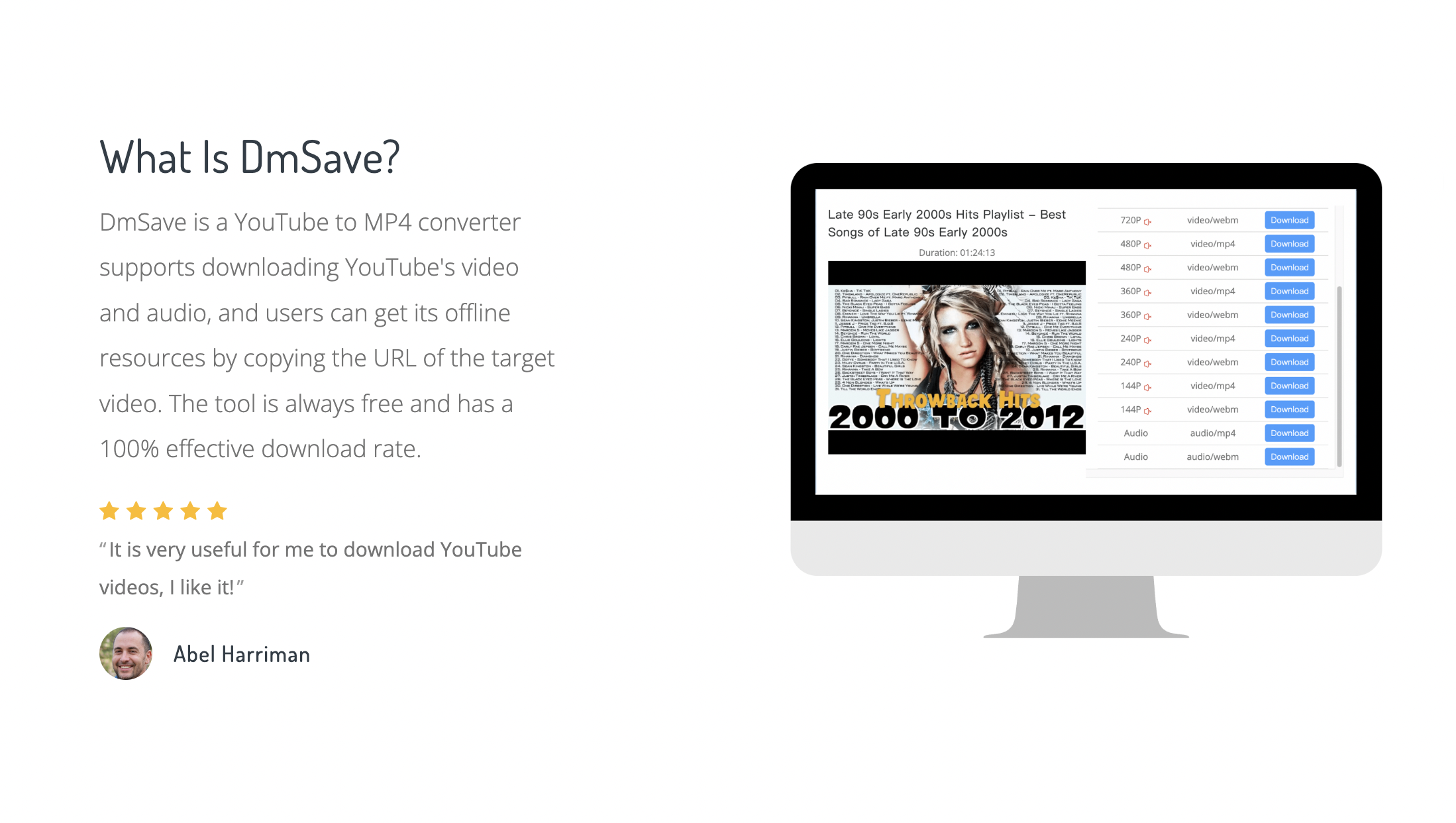 dmsave - DMSAVE是专业的YouTube视频转换器。媒体2