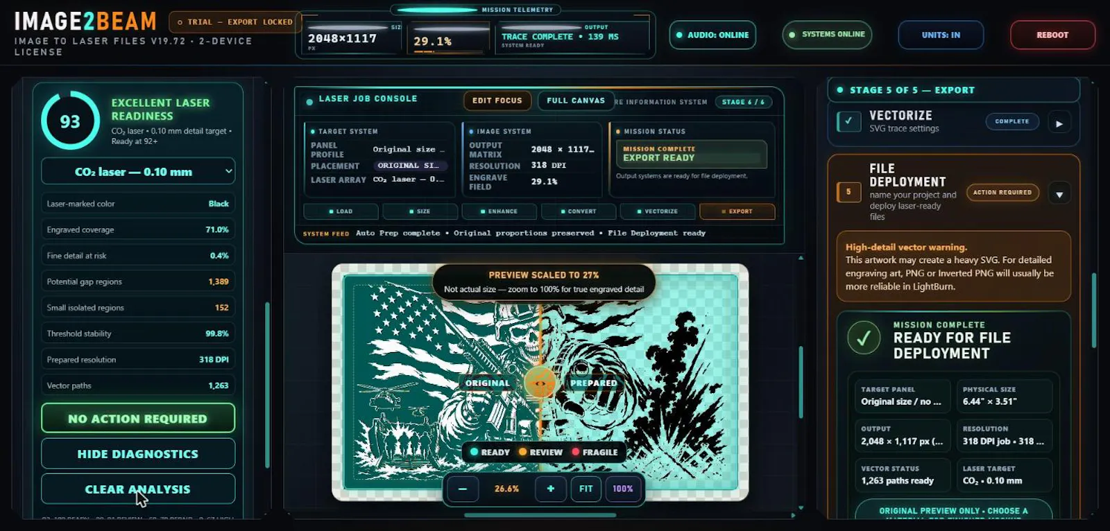Image2Beam screenshot 3