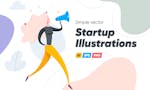 Startup illustrations image