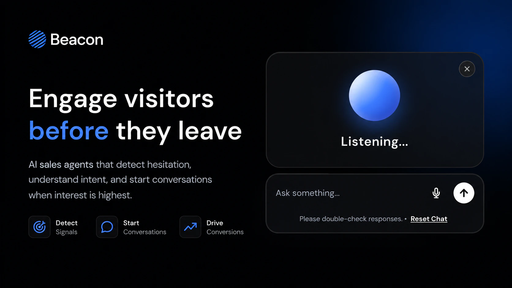 Beacon screenshot 1