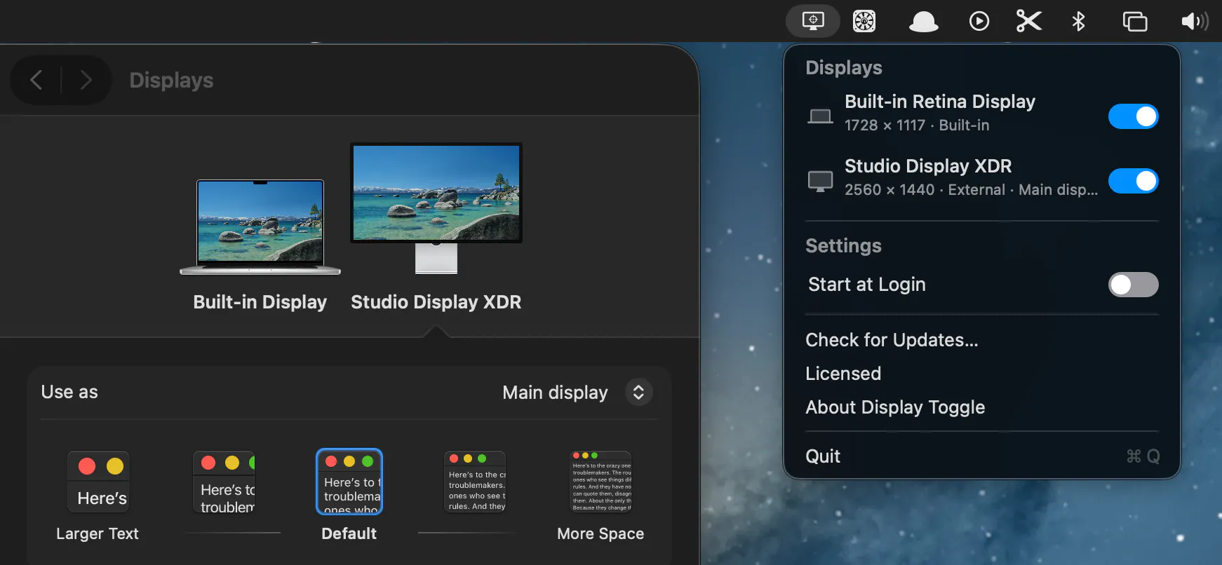 Mac Display Toggle gallery image