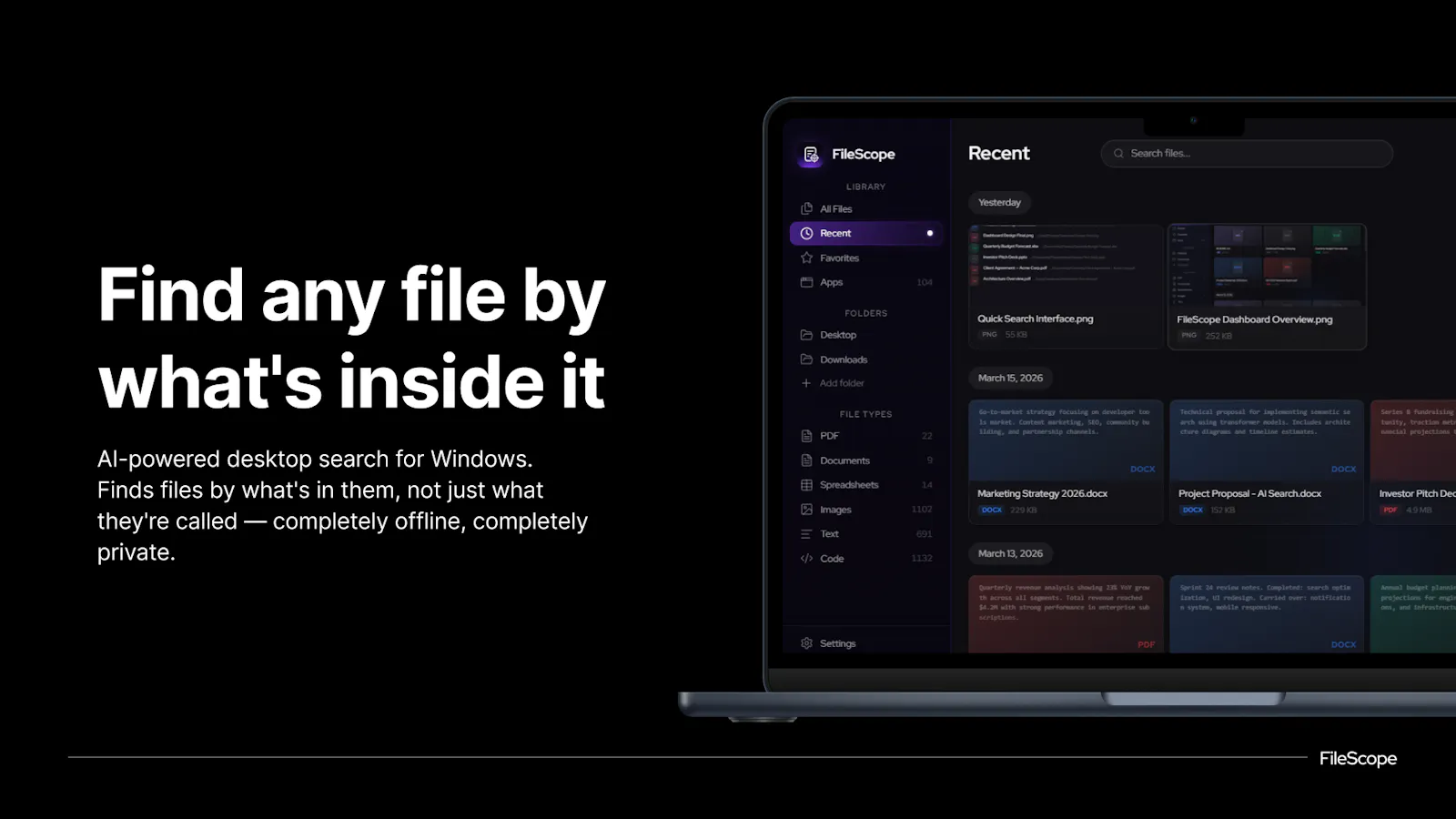 FileScope  screenshot 1