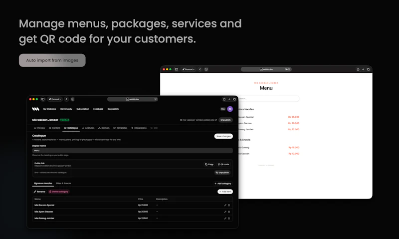 Webbin screenshot 3
