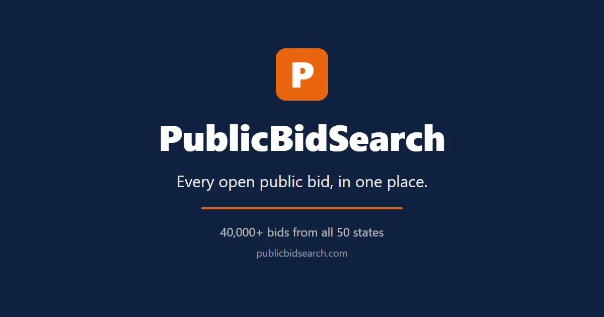 PublicBidSearch gallery image
