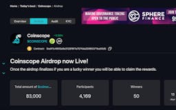 Coinscope - Airdrops media 3
