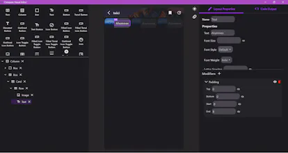Compose Visual Editor gallery image
