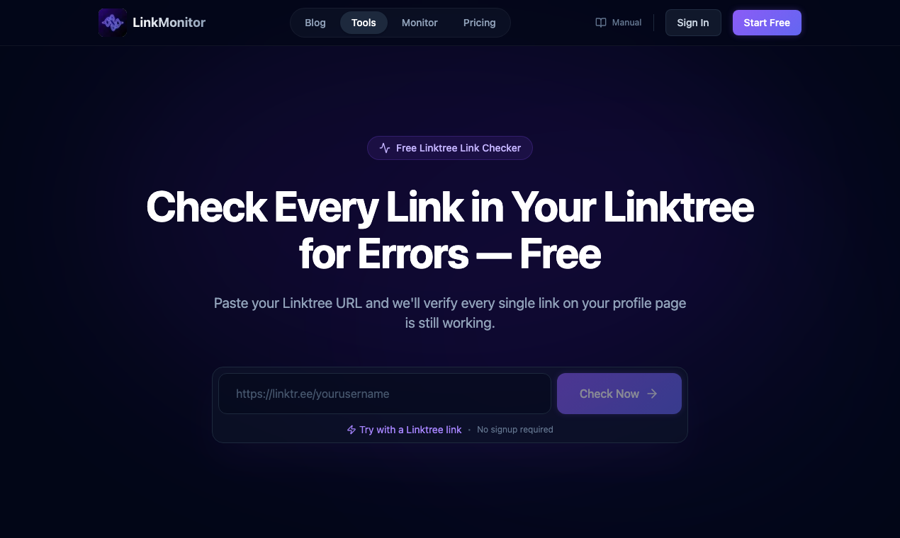 Affiliate Link Monitoring gallery image