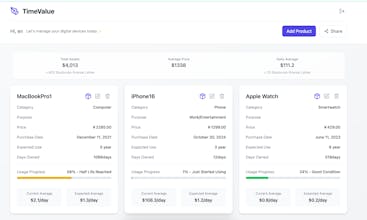 Device Cost Tracker gallery image