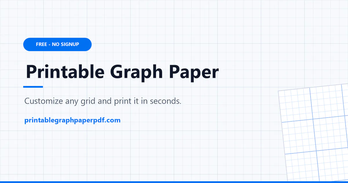 Printable Graph Paper gallery image