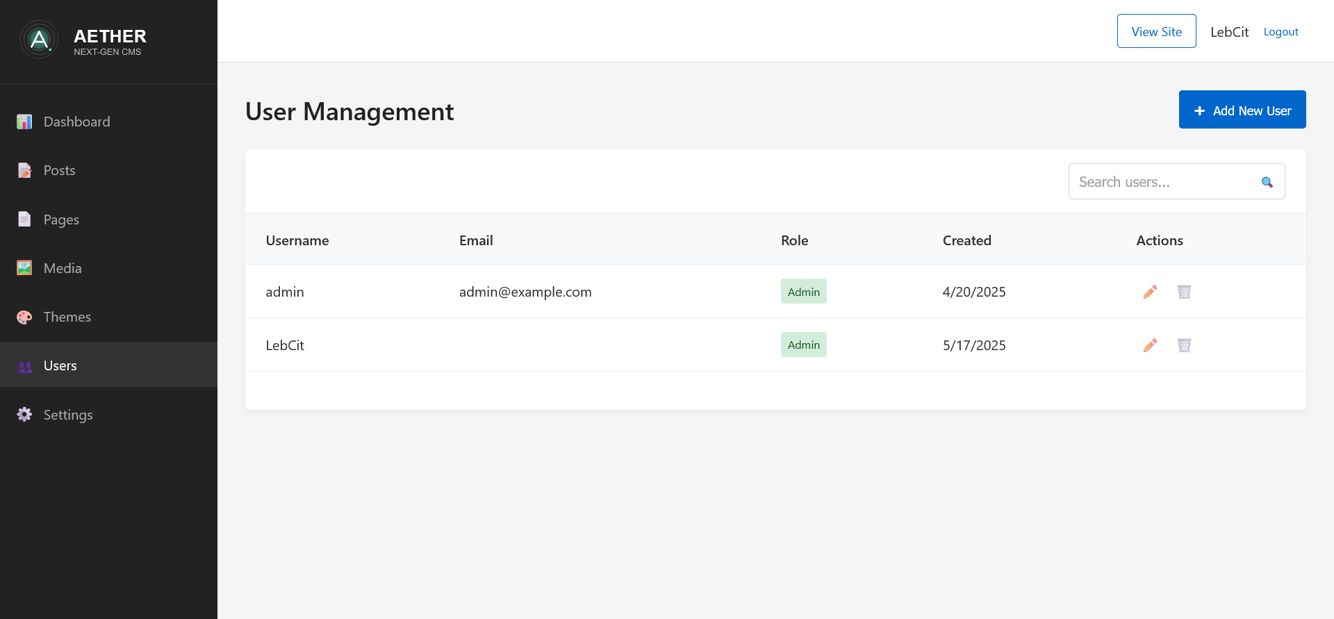 Etere cms - NODE.JS di nuova generazione CMS costruita per creatori, devs e team. media 6