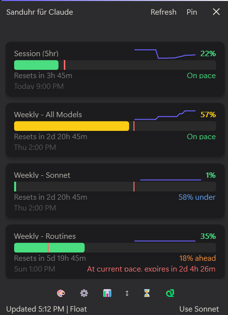 Sanduhr Fur Claude gallery image