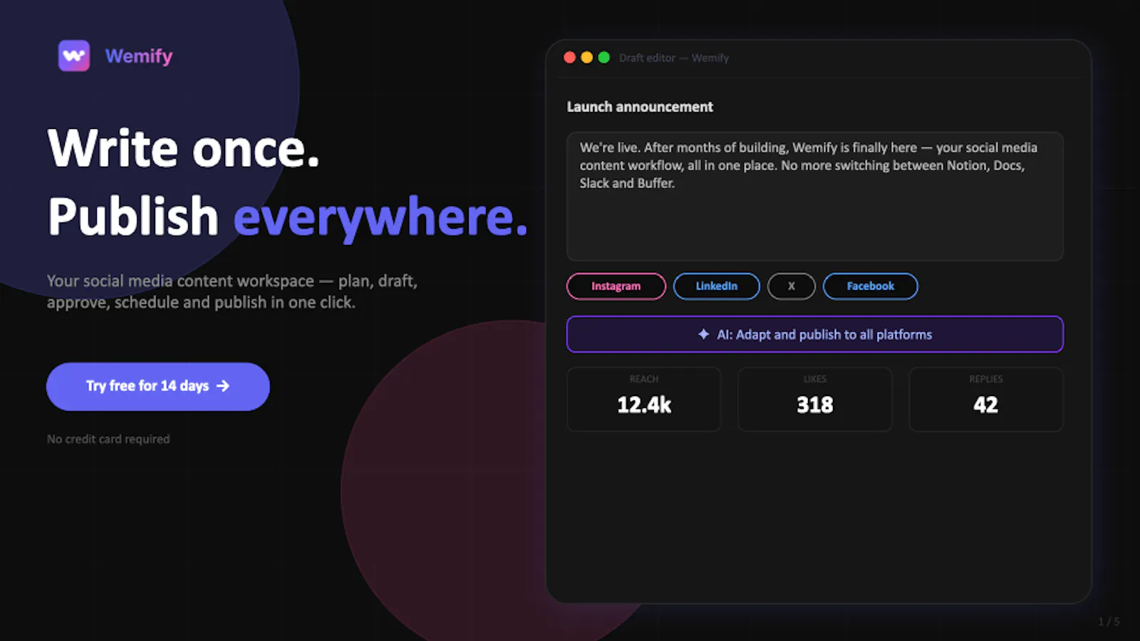 Wemify screenshot 3